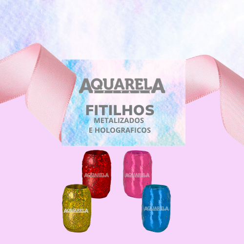 Fitilhos Metalizados e Holográficos