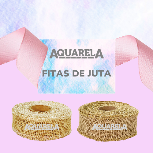 Fitas de Juta Natural